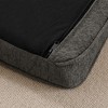 KWPZQEB Rectangular pet bed, Elevated Plush Dog Couch for Big and Oversized Dogs, Modern and Fashionable Linen Fabric Dog Sofa - 3 of 4