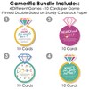 Big Dot of Happiness Just Engaged - Colorful - 4 Engagement Party Games - 10 Cards Each - Gamerific Bundle - 3 of 4