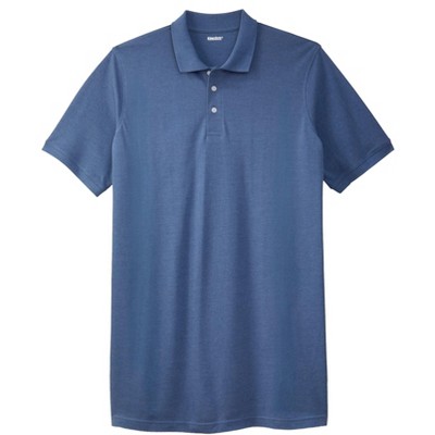 KingSize Longer-Length Shrink-Less Piqué Polo Shirt