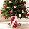 2.36 Inch 25pcs Shatterproof PVC Christmas Balls - Bulk Tree Filler Ornaments, Holiday Decor Essential - 2 of 4