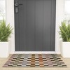 Ninola Design Multicolored Checker Natural 36" x 24" Welcome Mat - Society6 - 2 of 3