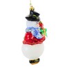 Huras Family 6.5 Inch Jolly Snow Fella Christmas Tree Ornament , Christmas Snowman Ornament (1PC) - 3 of 3