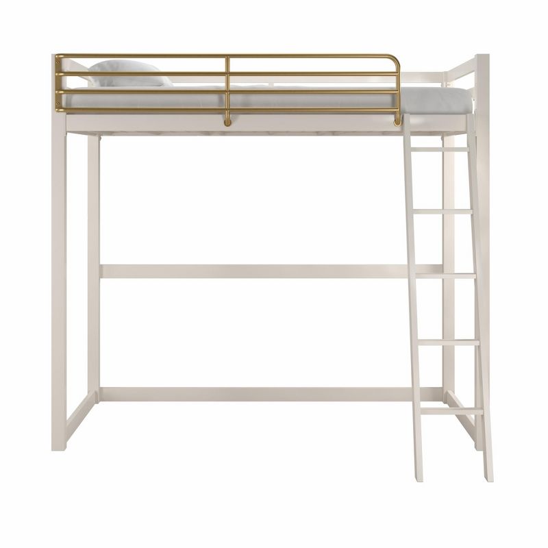 Little Seeds Monarch Hill Haven Twin Metal Loft Bed, 1 of 5