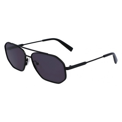 Salvatore Ferragamo SF 303SL 001 Mens Navigator Sunglasses Black 60mm