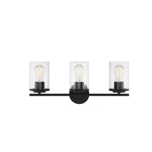 Savoy House Marshall 3 - Light Vanity in  Matte Black - 1 of 1