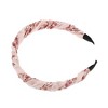 Unique Bargains Women's Fashion Elegant Pleated Headband 6.10"x5.12" Pink 1 Pc - 4 of 4