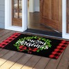 Briarwood Lane Coir Doormat 36x24 Christmas Wreath Medium For Christmas Coir Doormat - 2 of 3