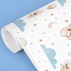 Big Dot of Happiness Teddy Bear Wrapping Paper Roll, We Can Bearly Wait Baby Shower Gift Wrap, Teddy Bear Birthday Wrapping, 24 in x 7 feet, 1 Roll - 4 of 4
