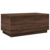vidaXL Coffee Table Brown Oak Engineered Wood 35.4 x 19.7 x 15.7 in - 2 of 4