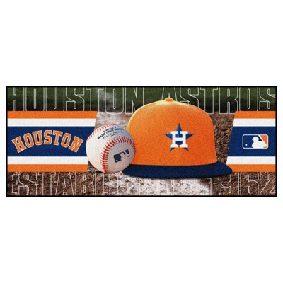 MLB Houston Astros 30"x72" Runner Rug - Orange