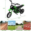 coucheta 24V Electric Dirt Bike for Kids, 350W Electric Off-Road Motorcross with 3-Speed Modes, Maximum Load 135Lbs, for Girls and Boys - 3 of 4