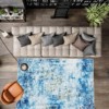 Area Rug for Living Room, 3x5 Washable Neutral Abstract Modern Soft Rugs Non Slip Indoor Floor Stain Resistant Carpet for Bedroom Dining Room - 3 of 4