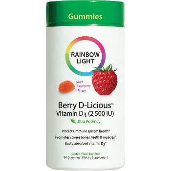 Rainbow Light Berry Vitamin D3 Gummies - 50ct