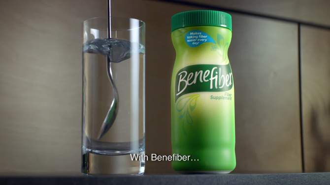 Benefiber Prebiotic Sugar-Free Fiber Supplement Powder Drink Mix, 2 of 10, play video