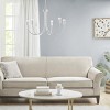 SEVOBAL Ceiling Light Transitional Chandeliers Dining Ceiling Mount Light Fixture Candelabra Style Hanging Lamp Bedroom, White, 29.92"*8.27"*19.69" - 3 of 4