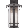 Progress Lighting Cullman 1-Light Outdoor Wall Lantern, Antique Bronze, Seeded Glass - 2 of 4