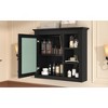 ORRD 30x28 Inch Medicine Cabinet, Wall Mounted Mirror with 3 Adjustable Shelves, Modern Bathroom Storage for Toiletries - 4 of 4