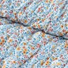 BAGOKIE 7pc Wildflower Puff Bed in a Bag King Size Comforter Set for All Season, Marigold - 3 of 4