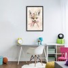 Stupell Industries Sweet Baby Fox with Bow Floating Frame Canvas Art - 3 of 4