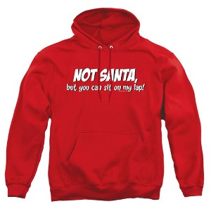 Men's Not Santa Pull-Over Hoodie - 1 of 4