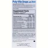 Reliable-1 Poly-Vita Infant Drops with Iron, 50 mL Multivitamin Liquid Supplement for Healthy Growth & Development - 3 of 4