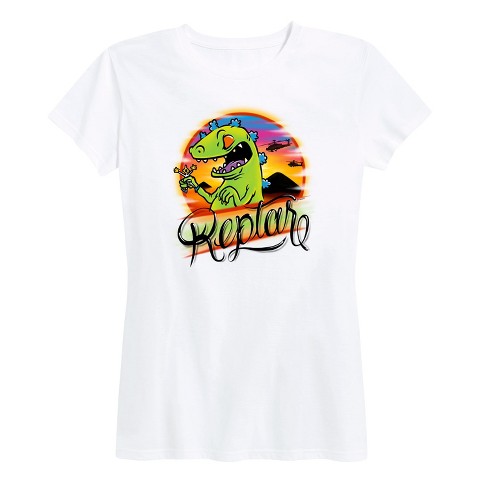 Women's - Rugrats - Tropical Reptar Short Sleeve Graphic T-Shirt - image 1 of 4