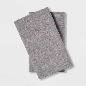 King Tencel Jersey Blend Pillowcase Set Gray - Project 62 + Nate Berkus