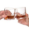 JoyJolt Revere Scotch Glasses - Set of 2 Old Fashioned Whiskey Glassware - 11-Ounce - 2 of 4