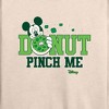 Women's - Disney - Donut Pinch Me Lightweight French Terry Wide Neck Long Sleeve Shirt - 2 of 4