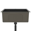 vidaXL Handmade Kitchen Sink Black Stainless Steel - 4 of 4