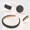 Unique Bargains Women's Anti Slip Fashion Pastoral Stripe Headbands 0.87" Wide 2 Pcs - 3 of 4