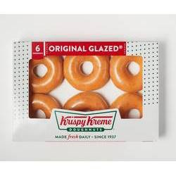 Krispy Kreme Original Glazed Donuts - 6ct