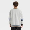 Boys' Rugby Striped Fleece Pullover Sweatshirt - art class™ - 2 of 3