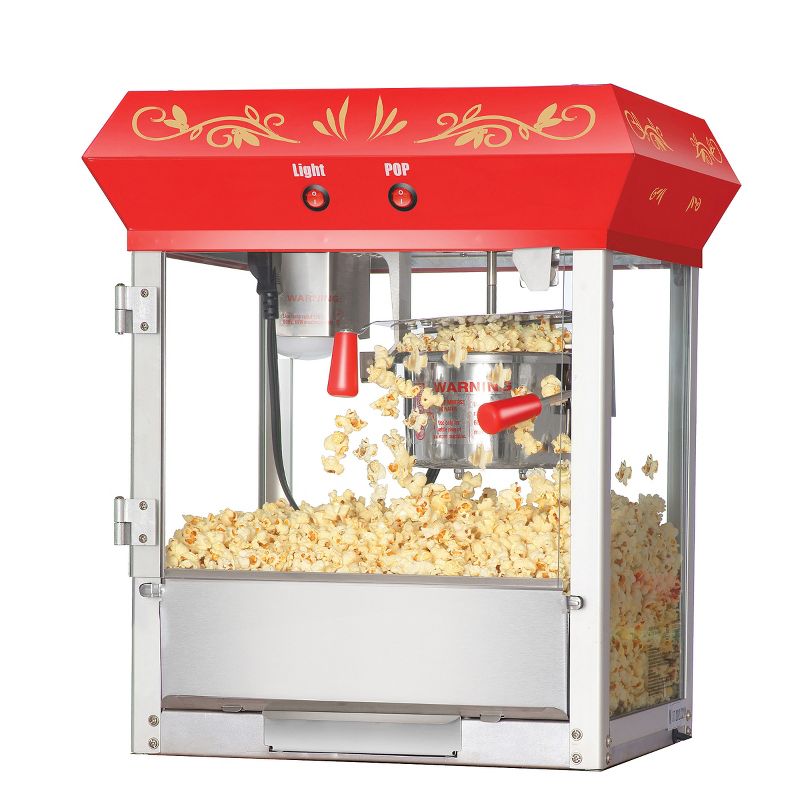 Great Northern Popcorn 6 oz. Foundation Countertop Popcorn Machine - Red, 2 of 6