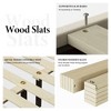 CSBDHome Upholstered Bed Frame with Headboard - 3 of 4