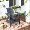 Vista Adirondack Chair Indoor/Outdoor - Safavieh - 2 of 4