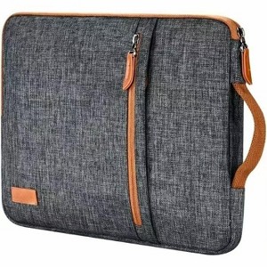 MaseiKar 17.3 Inch Laptop Sleeve Case Water Resistant Notebook Bag with Handle for 17.3" computer/Toshiba, Dark Gray - 1 of 4