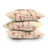 Deny Designs Alilscribble Sun Girl Square Indoor Throw Pillow - 4 of 4