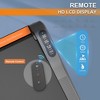 FIONECA Under Desk Walking Pad Treadmill with 8% Incline for Small Spaces ¨C Home & Office - 4 of 4