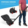 SKONYON 32" Portable Basketball Hoop, Adjustable Height 5.2-7ft, Outdoor Basketball Goal with Wheels - 3 of 4