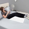 Fleming Supply Elevated Support Wedge Pillow Cushion - 20" x 26", White - image 4 of 4