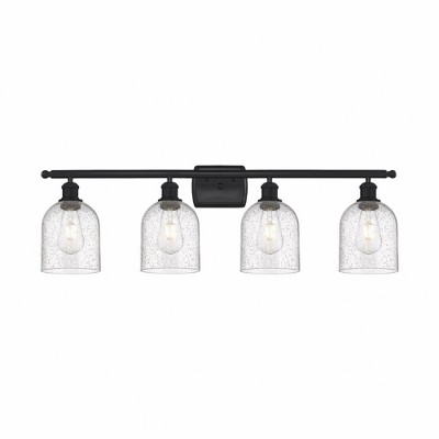 Bella - 4 Light Bath Vanity In Industrial Style-10.5 Inches Tall and 35.5 Inches Wide