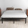Heavy-Duty Metal Platform Bed Frame with Strong Slat Support - High Capacity Bearing & Under-Bed Storage Space, No Box Spring Required - 2 of 4