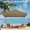 GustoWave 10x20 Ft Portable Waterproof Pop-Up Canopy Tent for Camping - 4 of 4