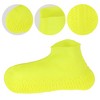 Unique Bargains Silicone Shoes Covers Rain Boots Reusable Rain Shoe Covers Non-Slip 1 Pair - 3 of 4