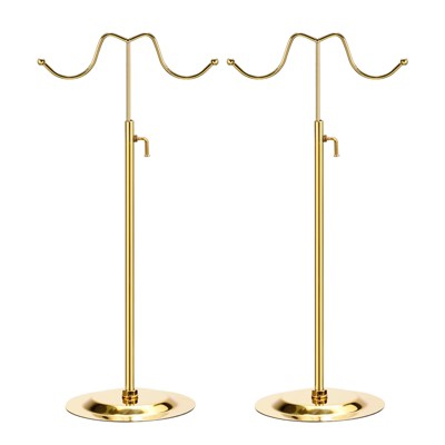 Bard's Gold Ornament Display Stand - Medium 8.25" Height For Christmas Ornaments & Collectibles