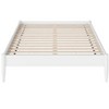 AFI Furnishings Pasadena 14 in Full Platform Bed Frame in White - 4 of 4