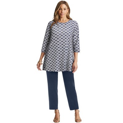 Jessica London Women's Plus Size 2-Piece Stretch Knit Mega Swing Set