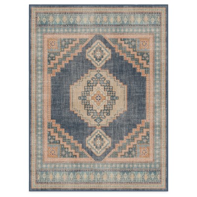 Ruggable Rayne Washable Bohemian Flatwoven Area Rug