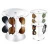 Sunglasses Organizer,Acrylic Sunglasses Storage Holder,360°Rotatable Eyeglasses Display Stand For Tabletop Organizer - 3 of 4